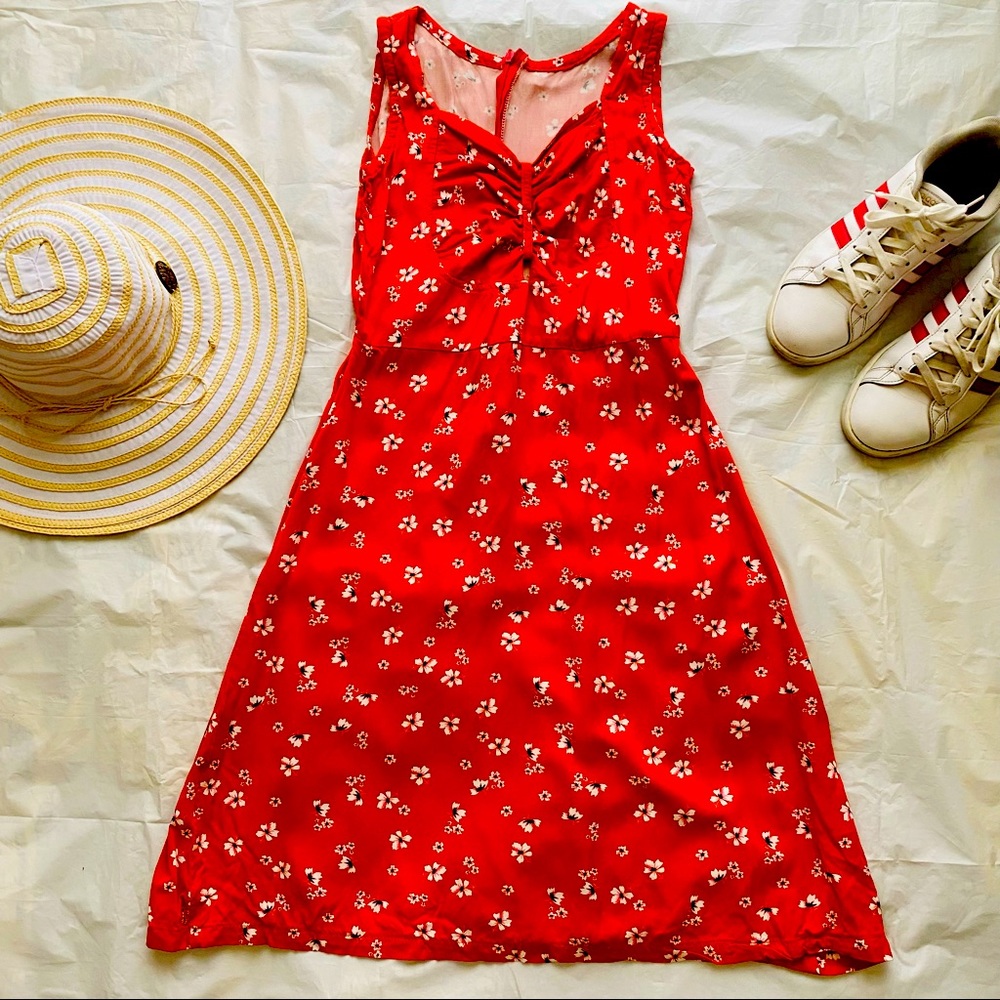 Floral summer dress